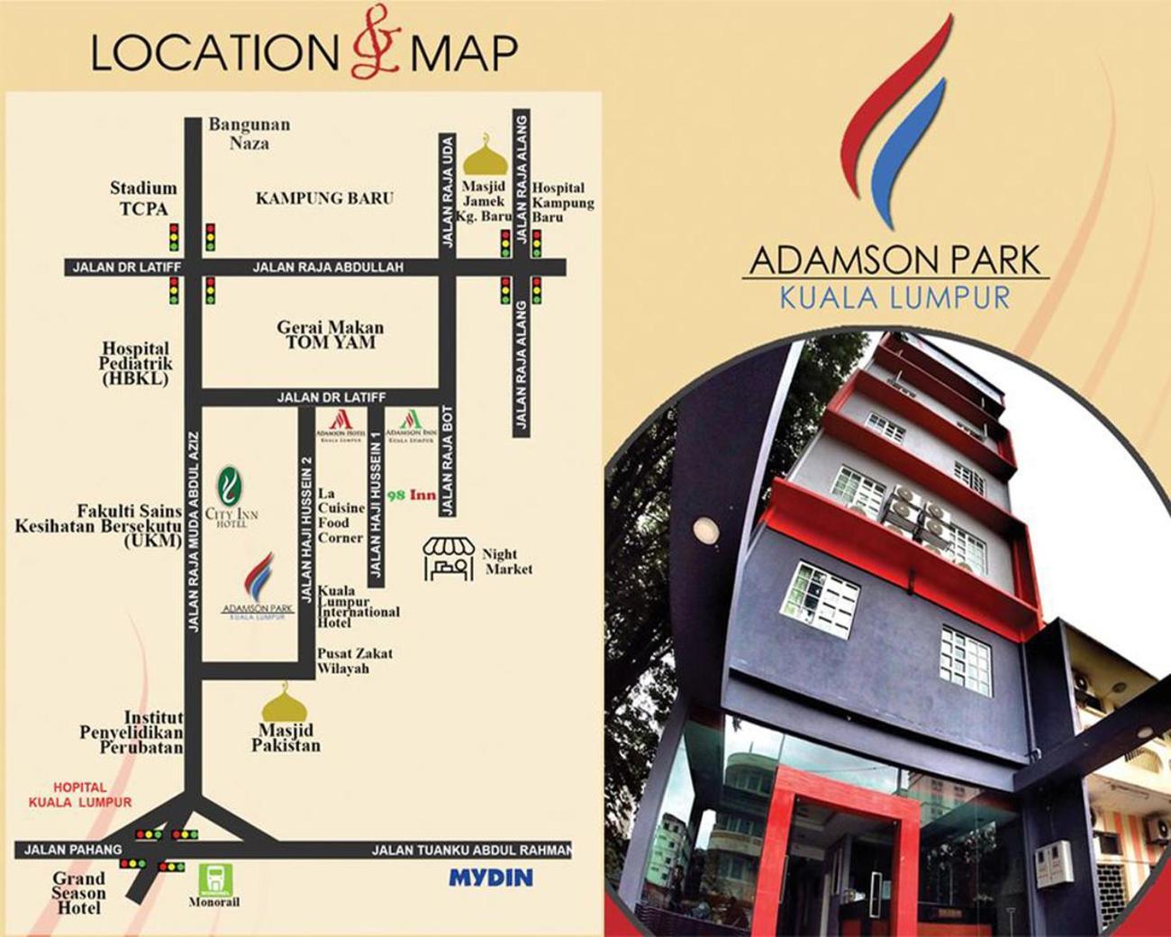 Hotel Adamson Park Kuala Lumpur Exterior foto
